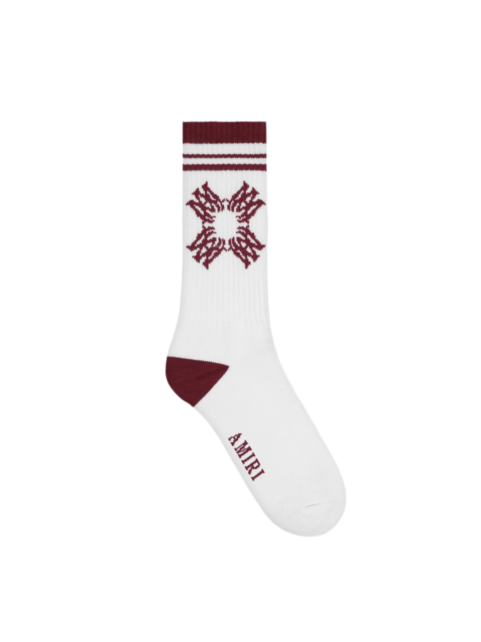 AMIRI MA QUAD SOCK - Deep Red