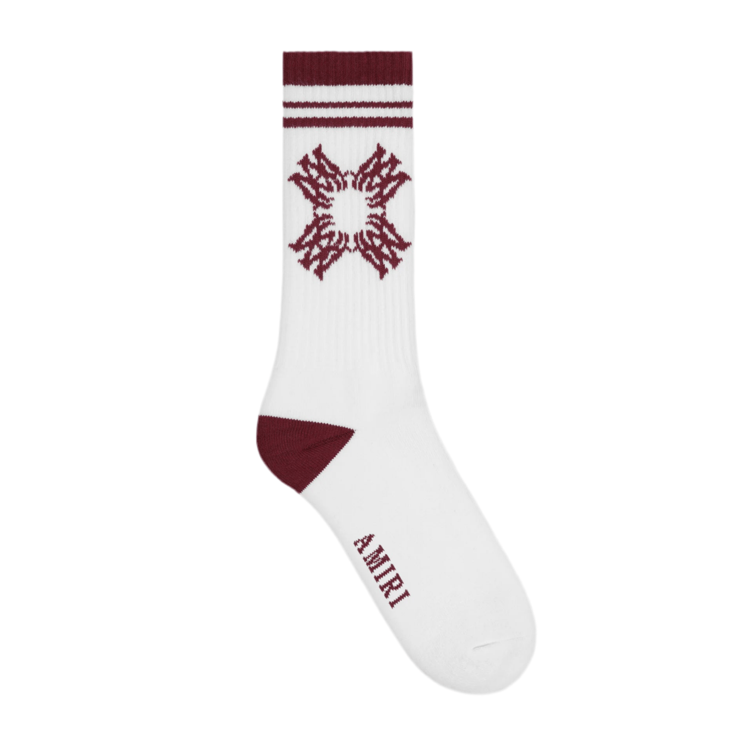 AMIRI MA QUAD SOCK - Deep Red