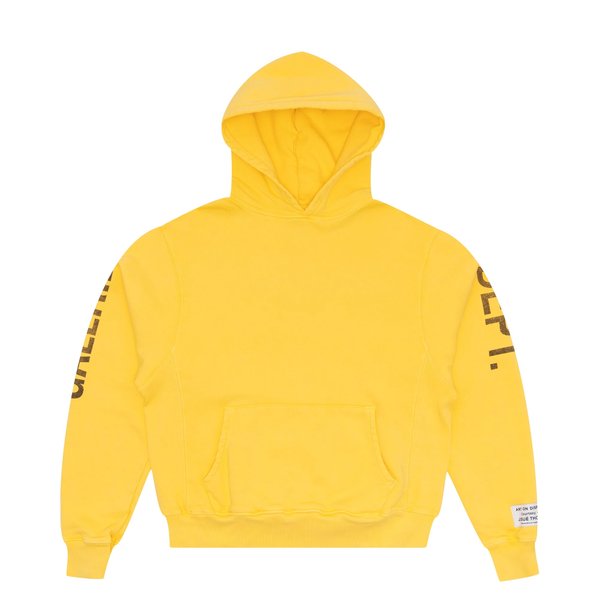 Gallery Dept. ART THAT KILLS Reversible Logo Hoodie Yellow - Hoodie - Gallery Dept.