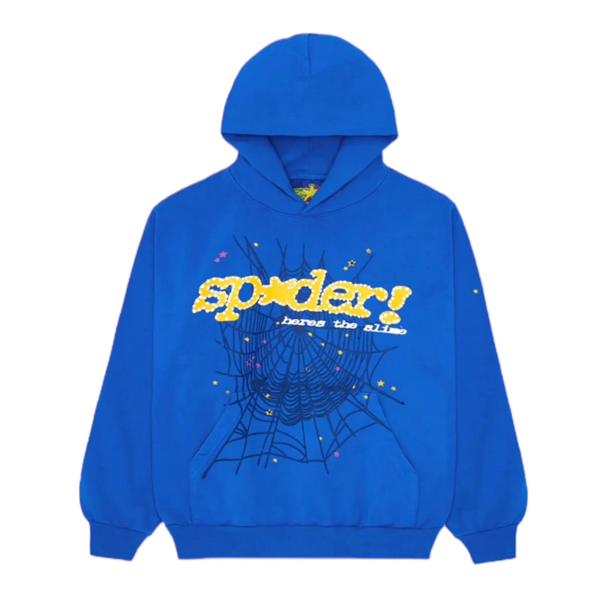 Sp5der TC Hoodie Blue - Hoodie - Sp5der