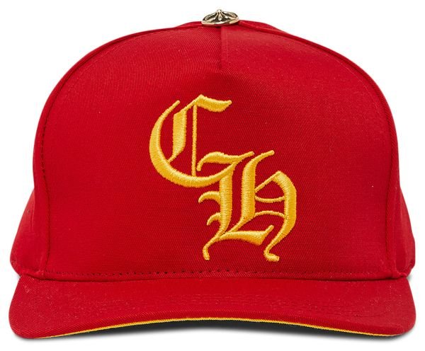 Chrome Hearts Baseball Hat 'Red/Yellow'