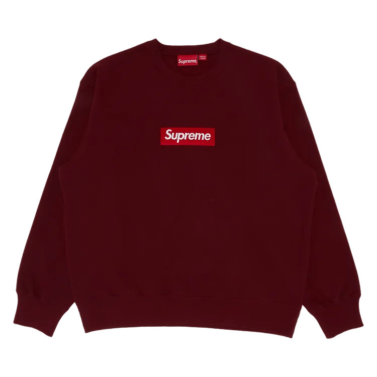Supreme Box Logo Crewneck 'Cardinal'