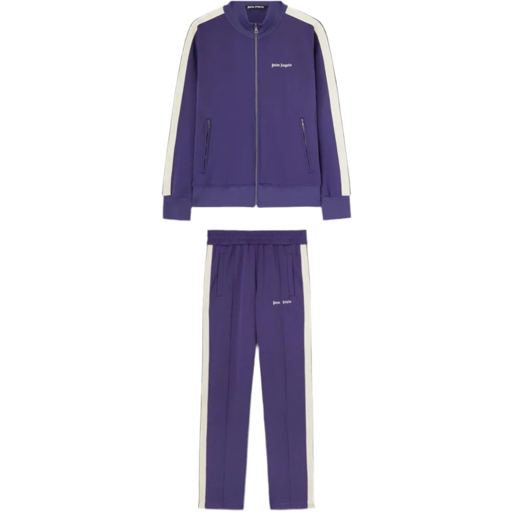 Palm Angels Classic Logo Track Jacket and Pants 'Navy Blue'