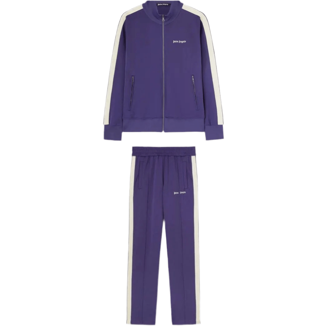 Palm Angels Classic Logo Track Jacket and Pants 'Navy Blue' - Outfit Set - Palm Angels