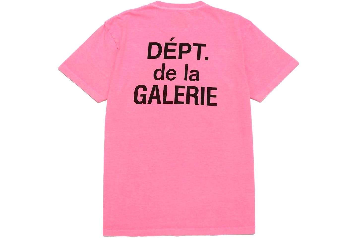 Gallery Dept. French T-shirt Flo Pink - T-shirt - Gallery Dept.