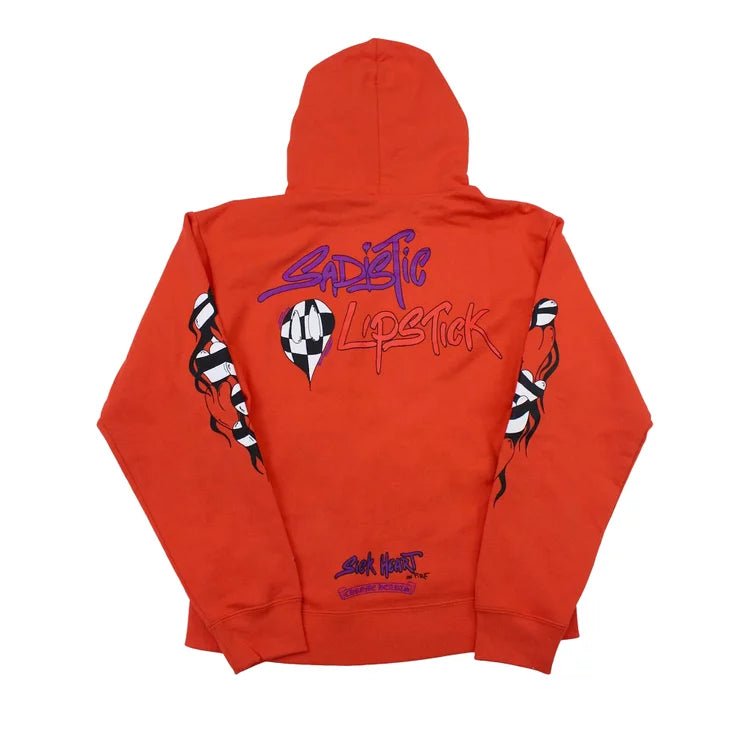 Chrome Hearts Matty Boy Sadistic Lipstick Hoodie Red - Hoodie - Chrome Hearts