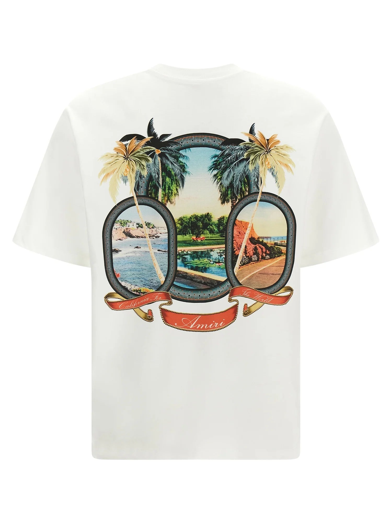 AMIRI White 'AMIRI Paradise' T-shirt - T-shirt - Amiri
