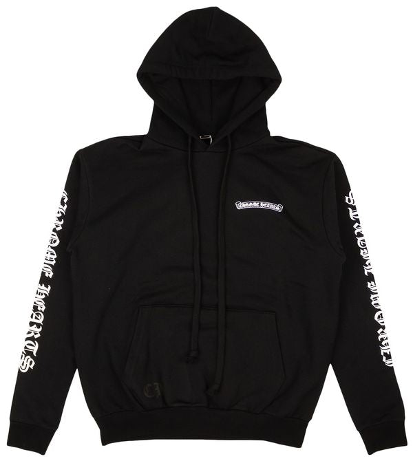 Chrome Hearts Script Logo Hoodie 'Black'