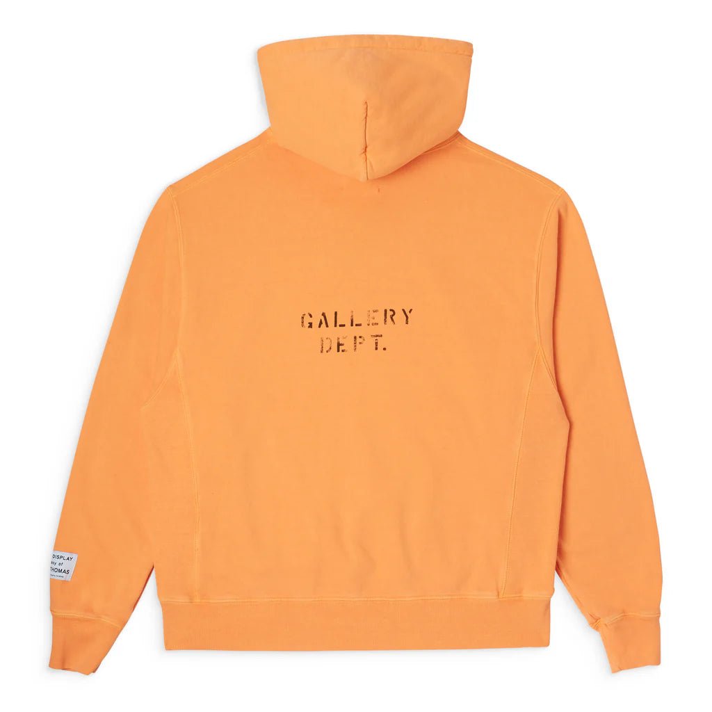 Gallery Dept. Logo Hoodie Flo Orange - Hoodie - Gallery Dept.