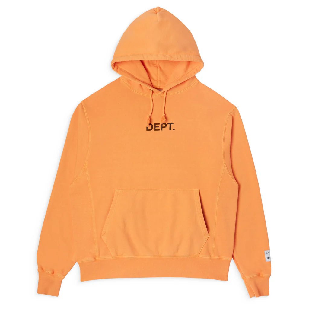 Gallery Dept. Logo Hoodie Flo Orange - Hoodie - Gallery Dept.