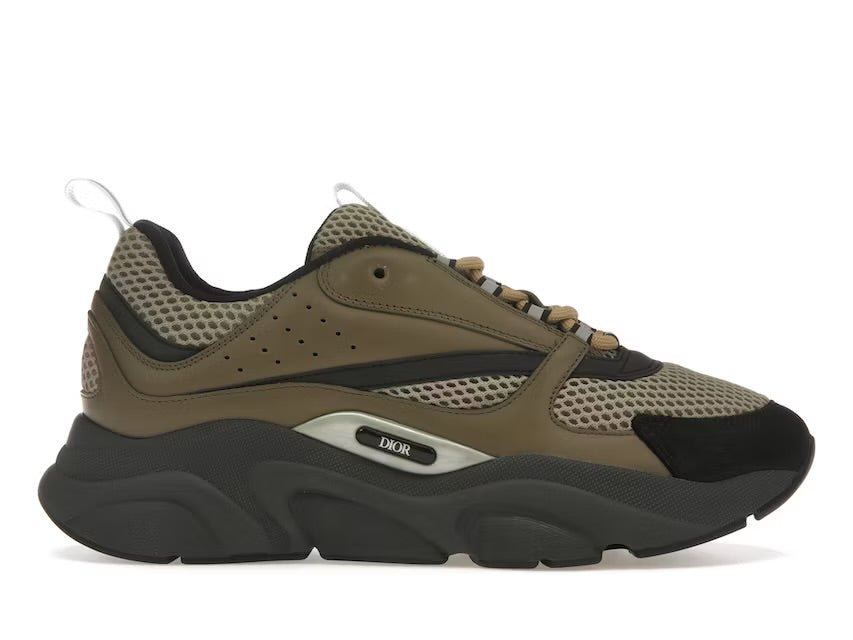 Dior B22 Khaki Black Calfskin - Dior