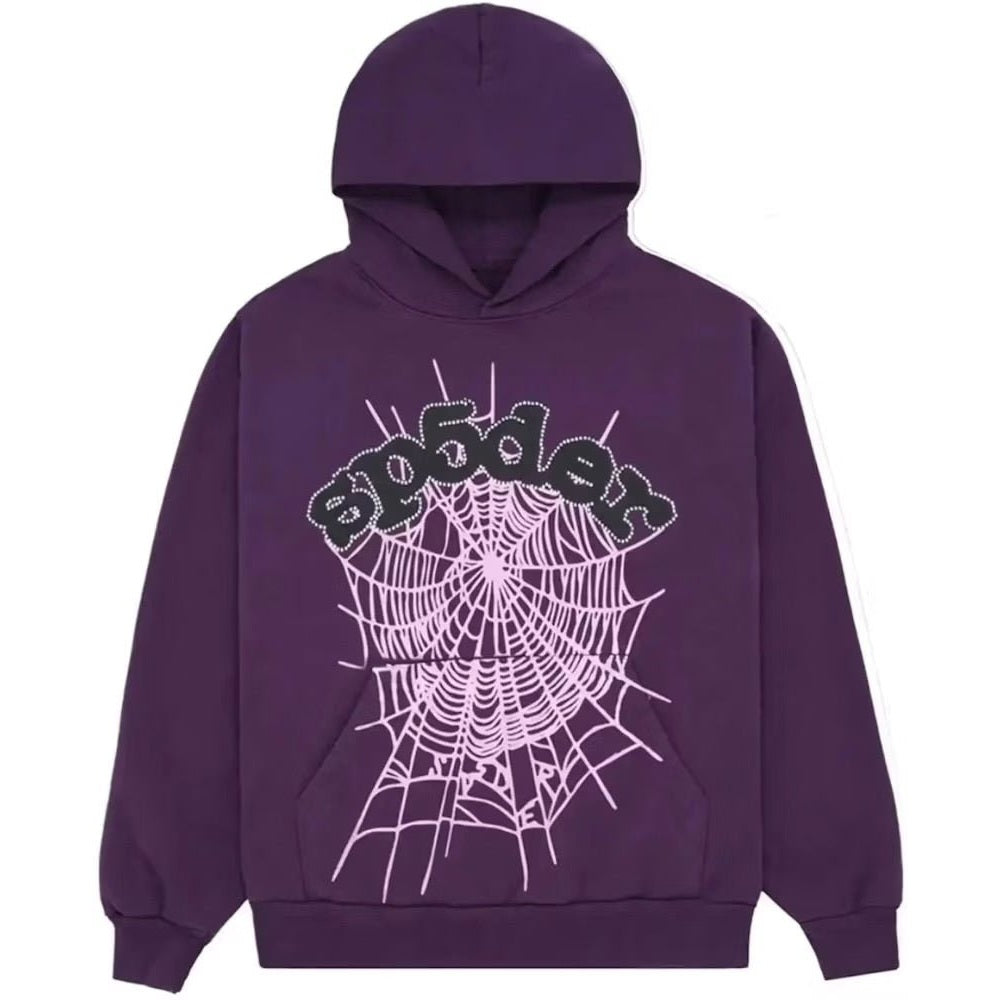 Sp5der Web Hoodie Purple - Hoodie - Sp5der