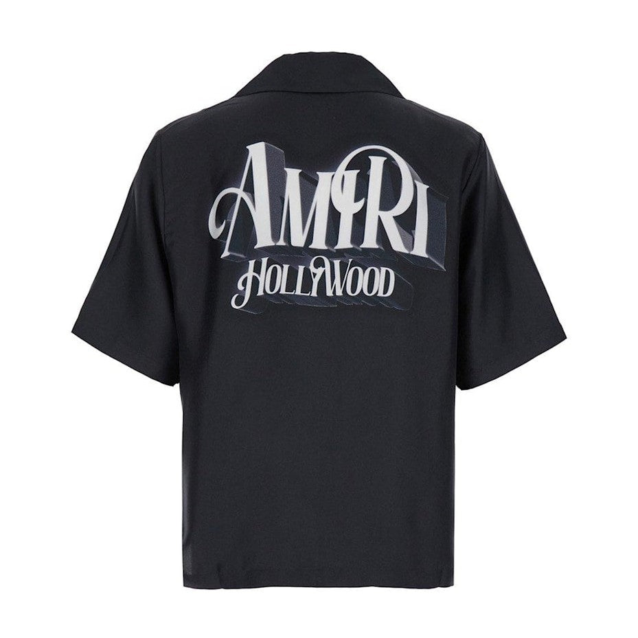 AMIRI Credits Short-sleeved Bowling Shirt