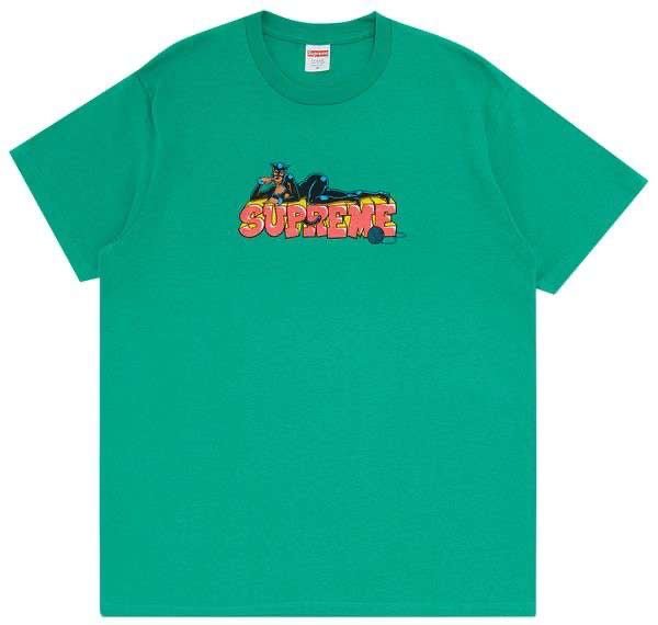 Supreme Catwoman Tee 'Green' - T-shirt - Supreme