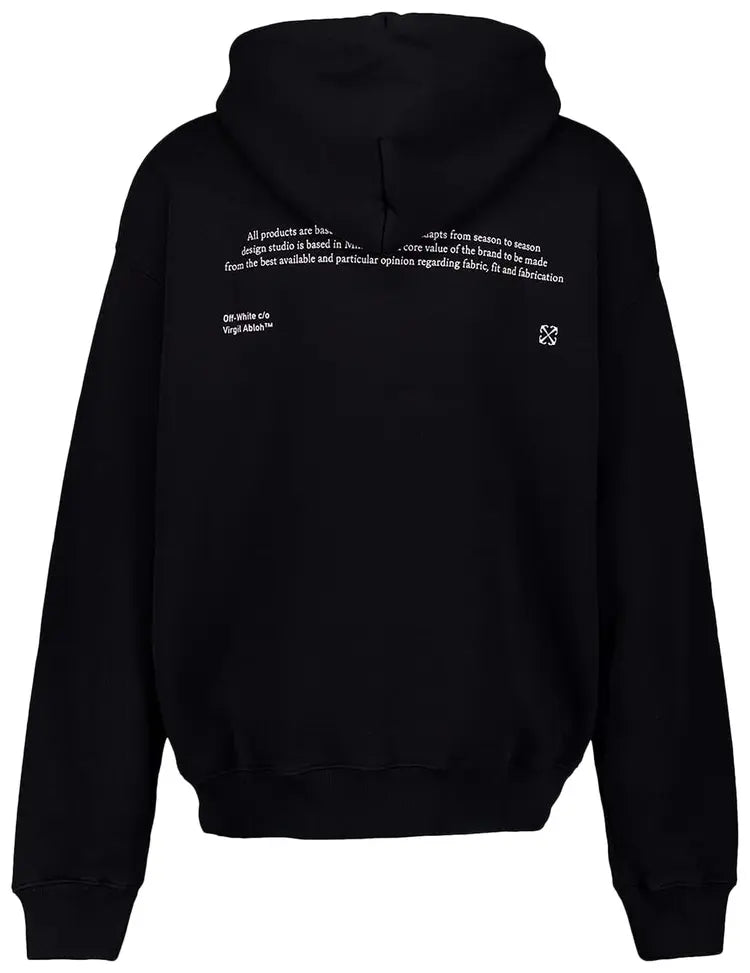Off-White Black Script Mary Skate Hoodie