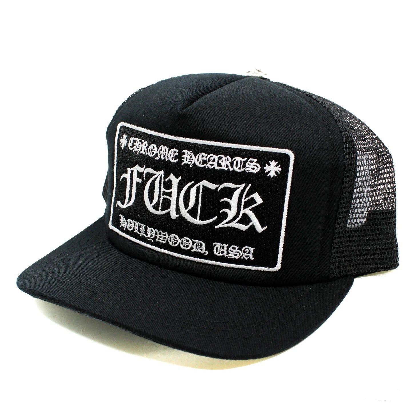 Chrome Hearts Fxck Hollywood Trucker Hat