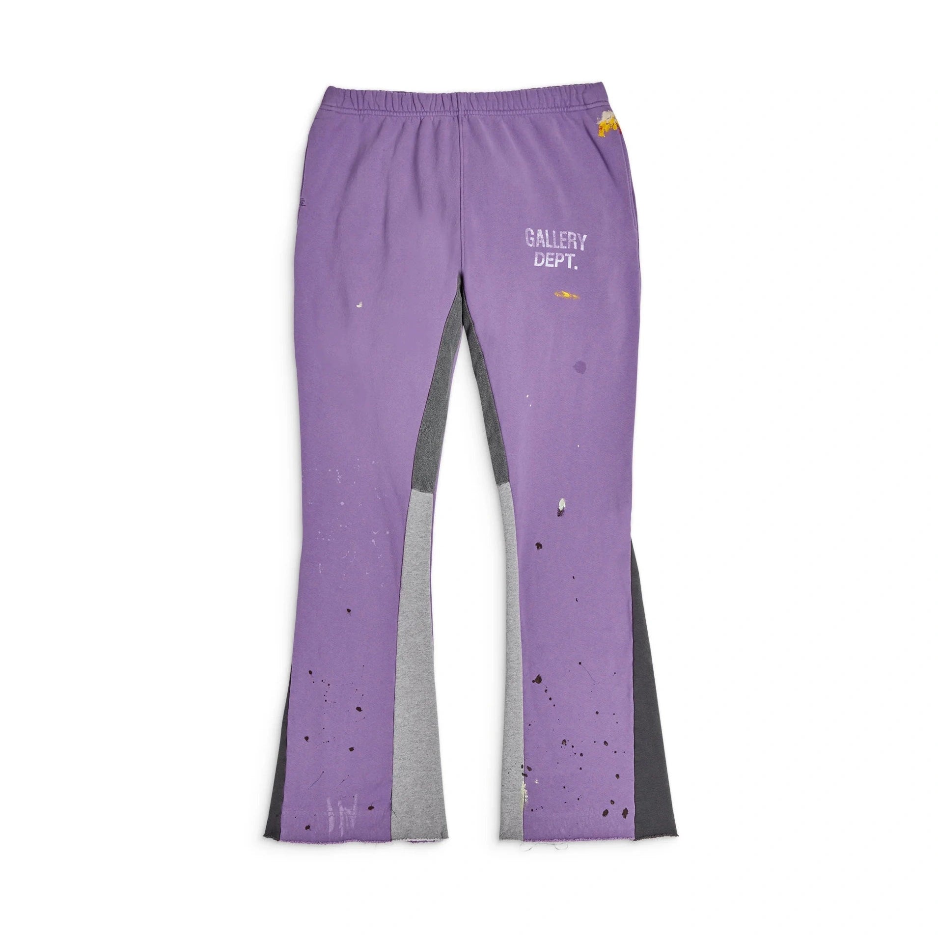Gallery Dept. Painted Flare Sweat Pants Purple - Sweatpants - Gallery Dept.