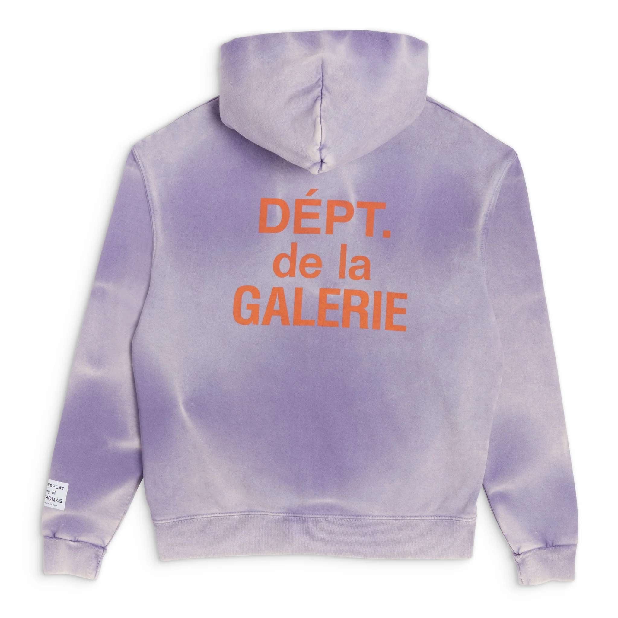 Gallery Dept. French Zip Hoodie Purple - Hoodie - Gallery Dept.