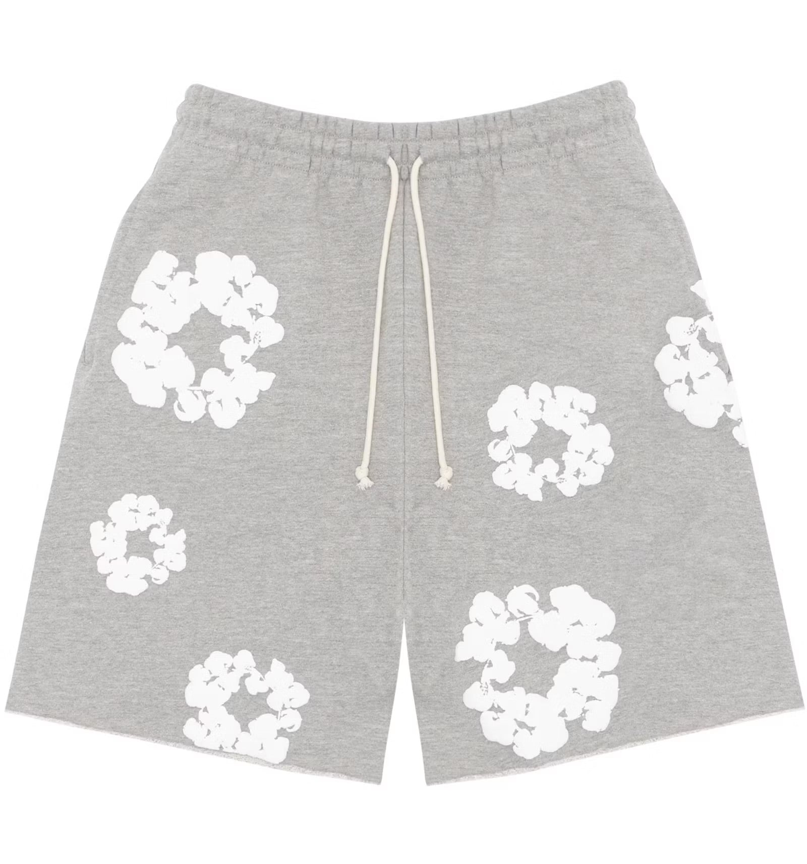 Denim Tears The Cotton Wreath Shorts Grey - Shorts - Denim Tears