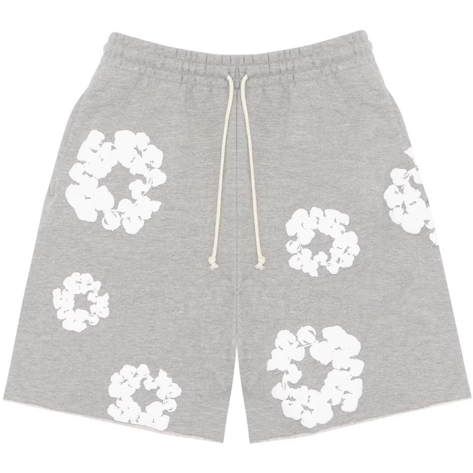 Denim Tears The Cotton Wreath Shorts Grey - Shorts - Denim Tears