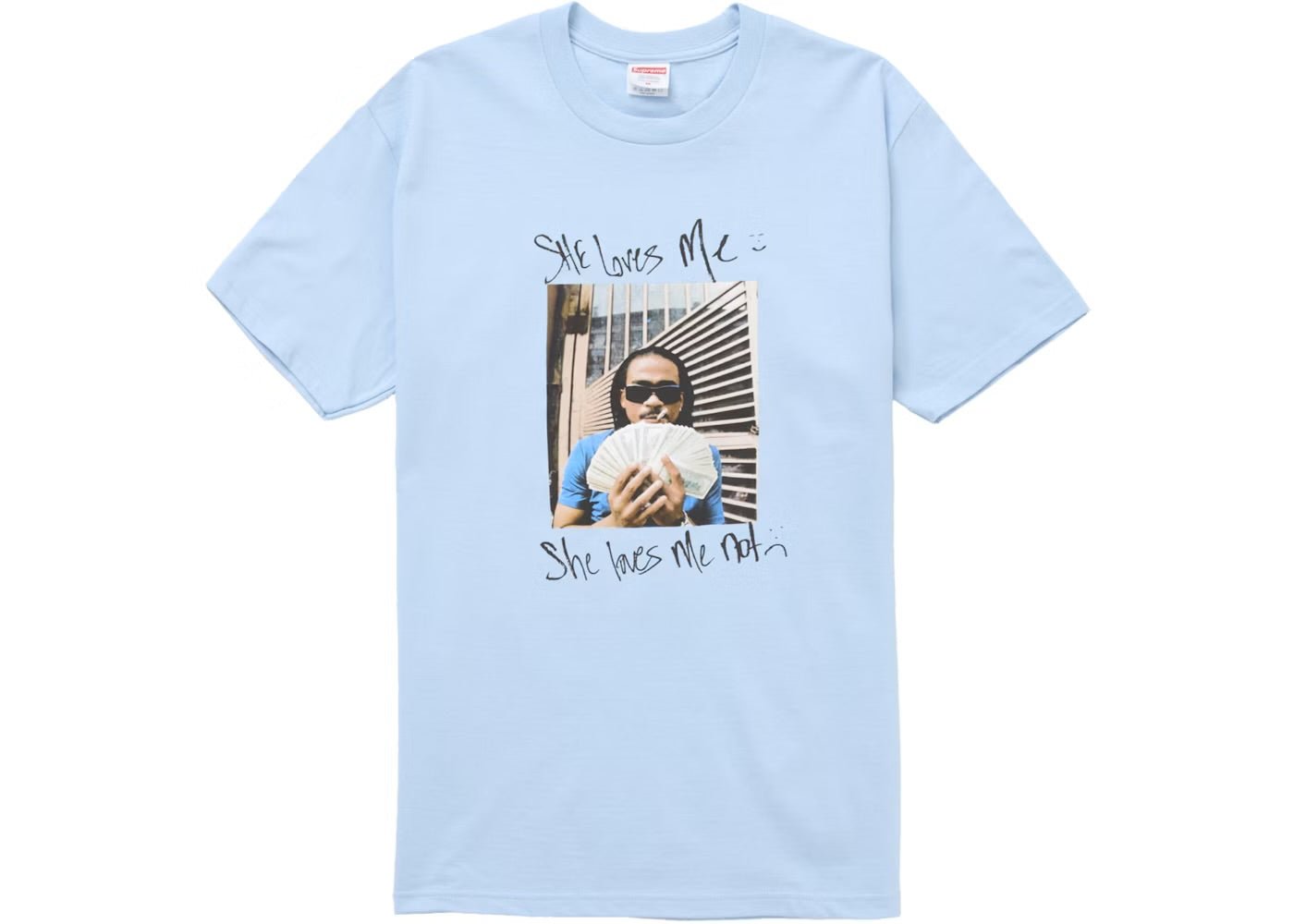 Supreme Max B Tee Powder Blue