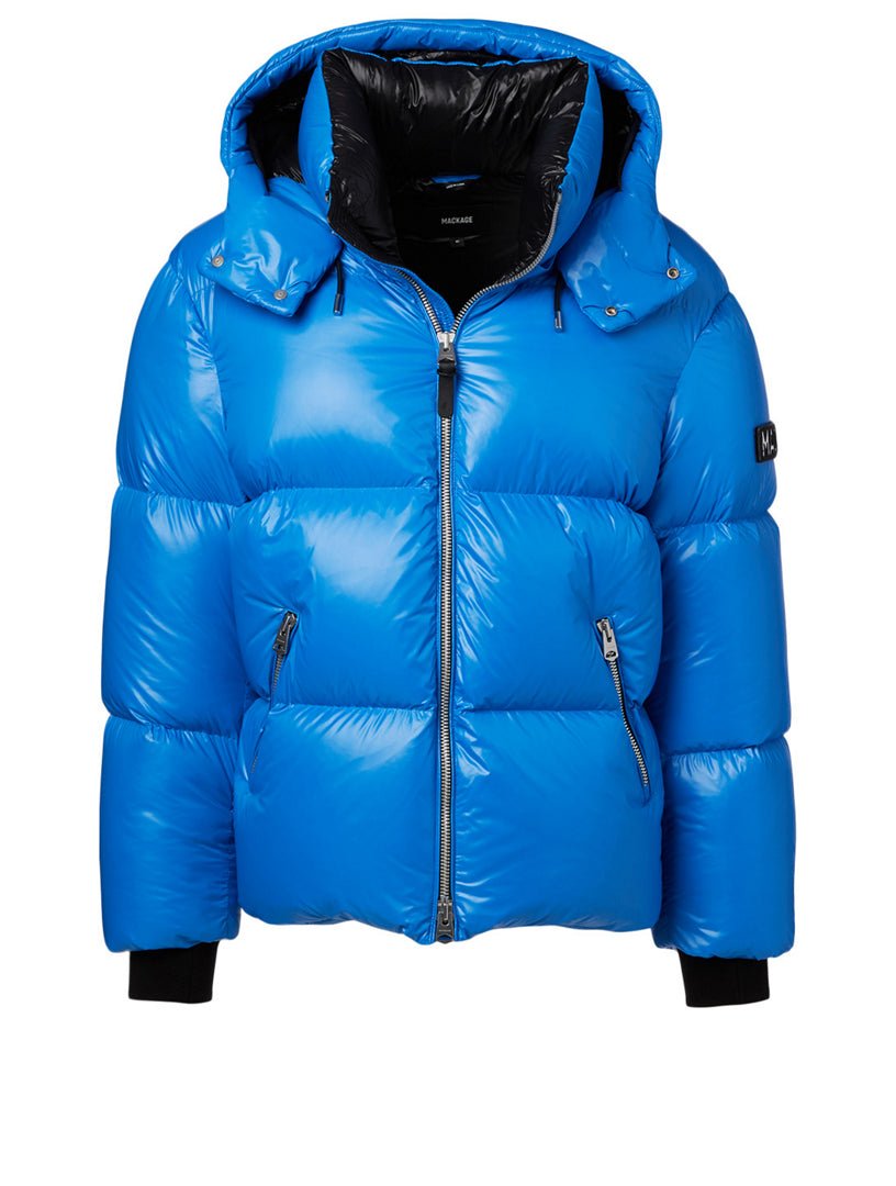 MACKAGE Kent-Z Down Puffer Jacket Cobalt Blue