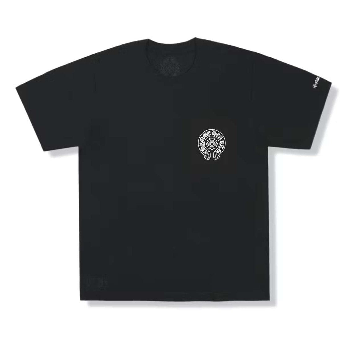 Chrome Hearts Horse Shoe Logo Pocket T-Shirt Black - T-shirt - Chrome Hearts