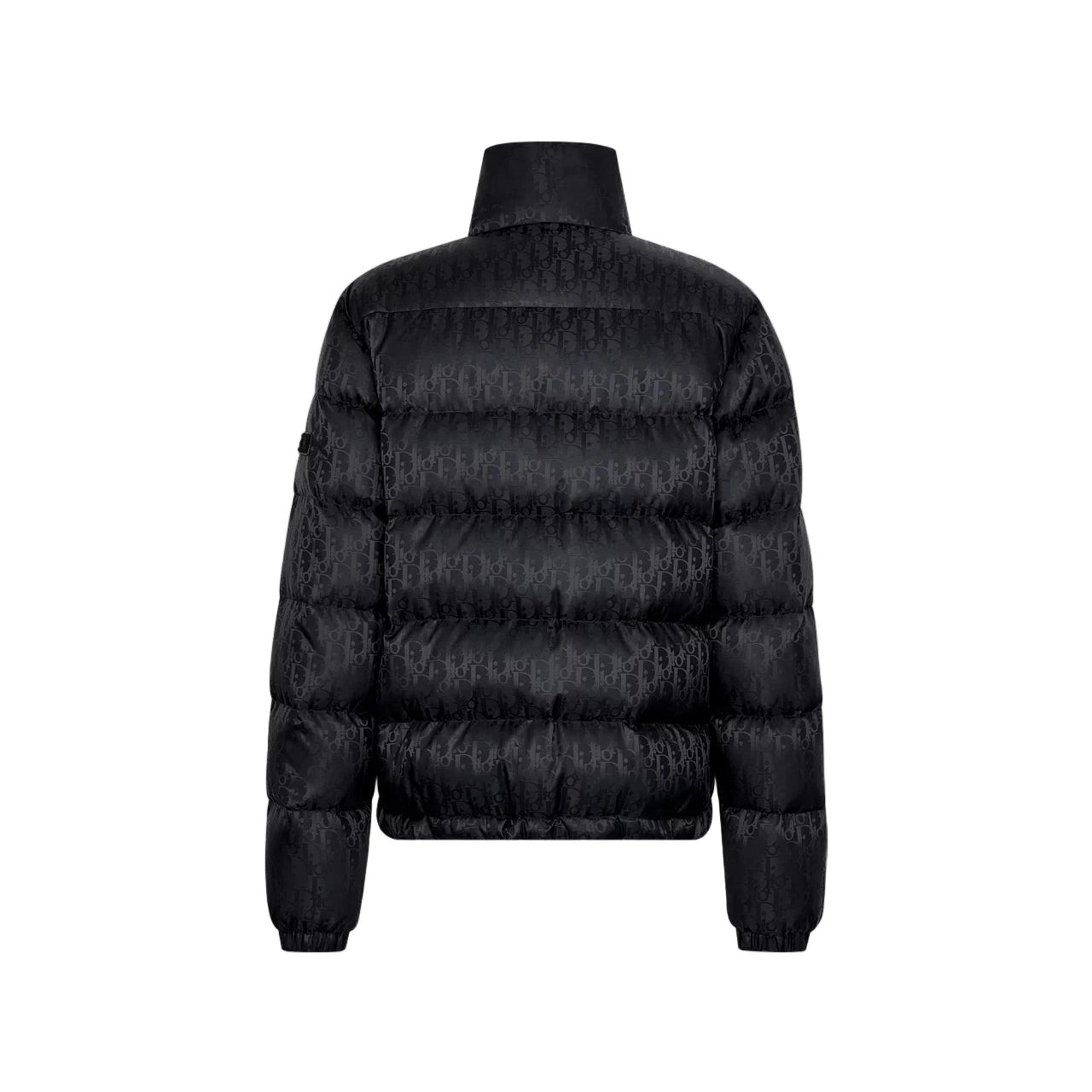 Dior Oblique Down Jacket Black Technical Jacquard