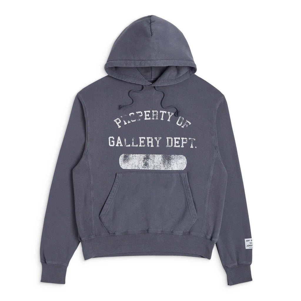 Gallery Dept. Property Of Hoodie Vintage Washed Navy - Hoodie - Gallery Dept.