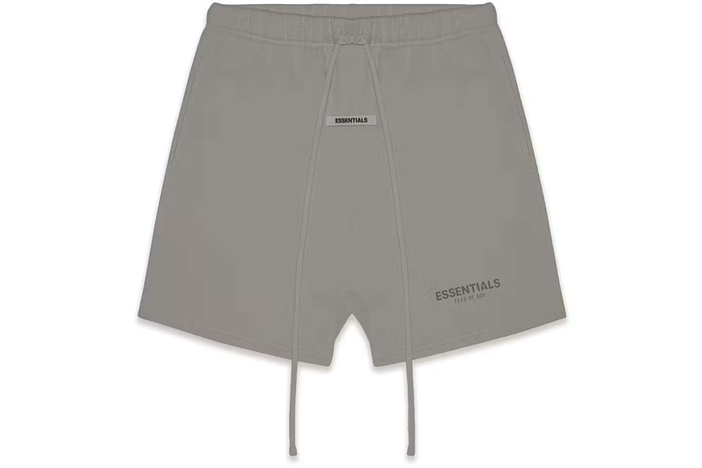 Fear of God Essentials Fleece Shorts Cement - Shorts - Fear of God Essentials