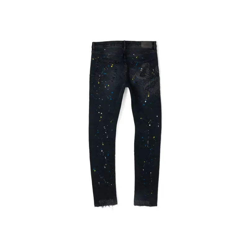Purple Denim P001 Black Reflective with Paint