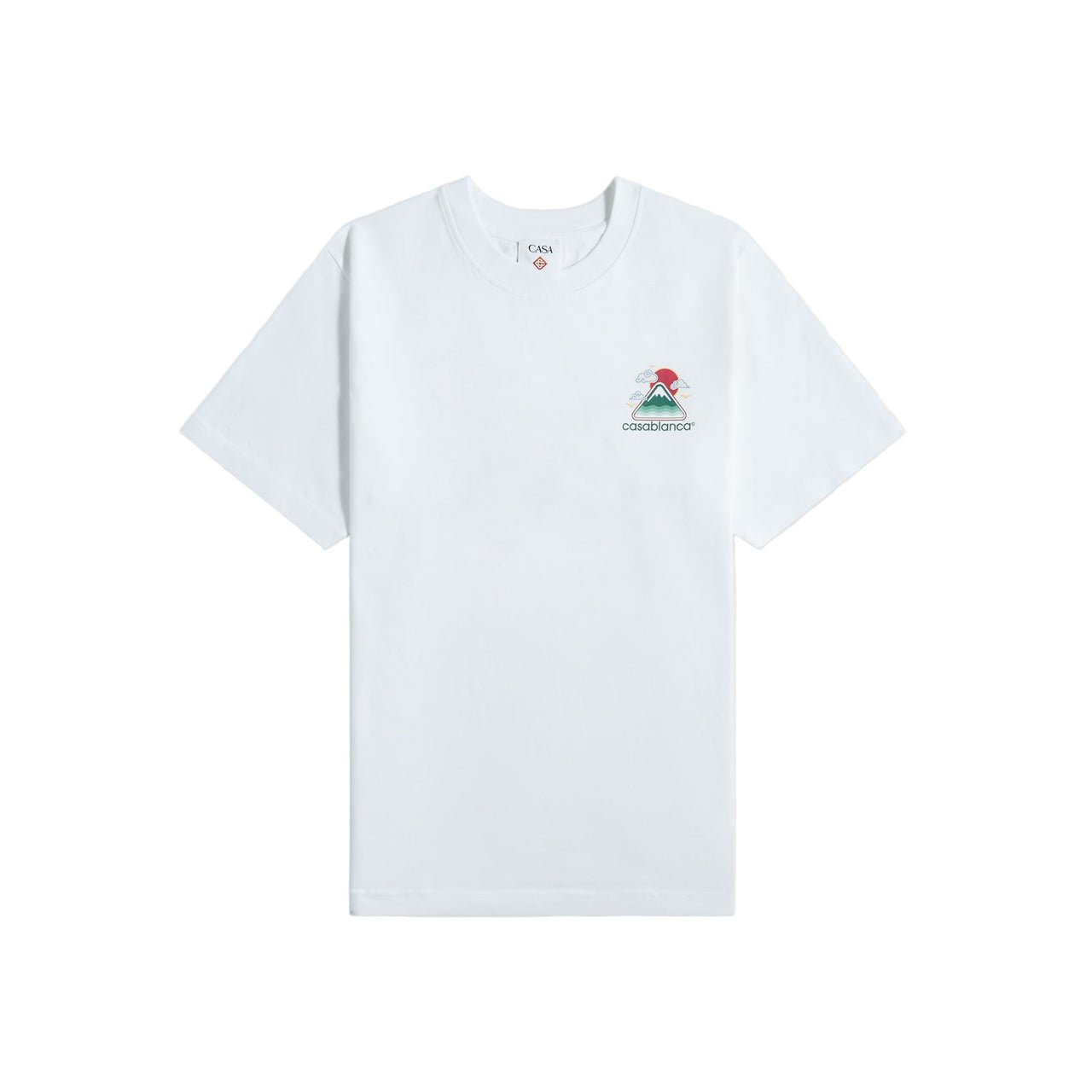 Casablanca Montagne Ondulée Screen Printed Tee