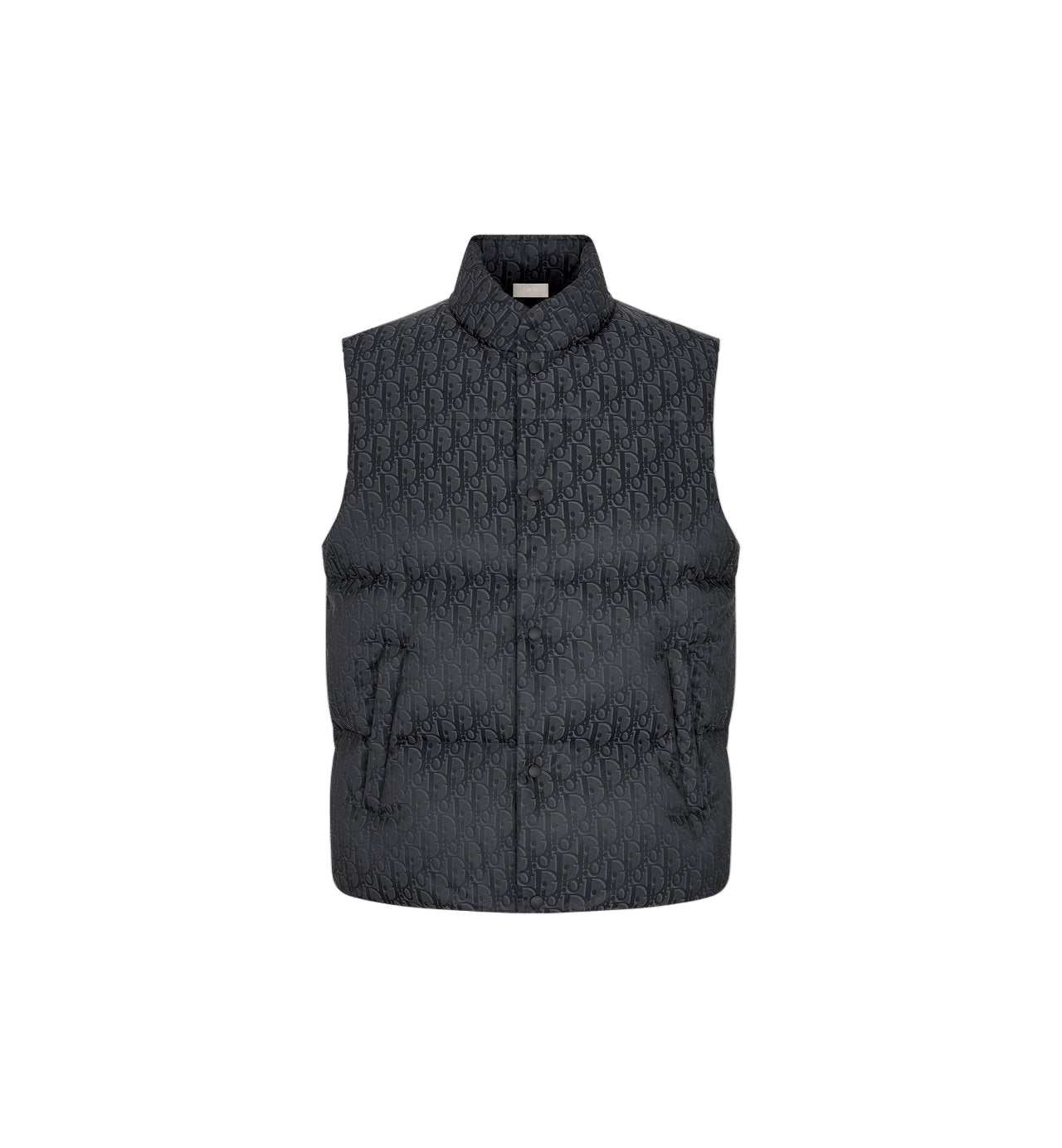 Dior Oblique Down Vest
Black Cotton-Blend Jacquard
