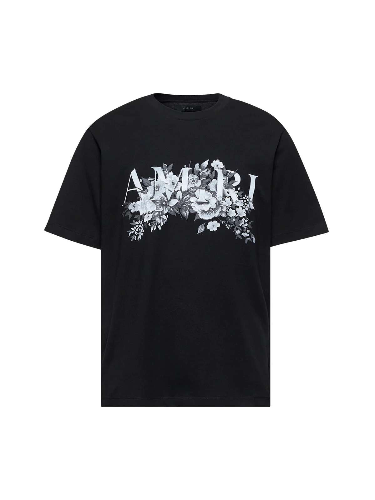 Amiri Garden print cotton t-shirt black