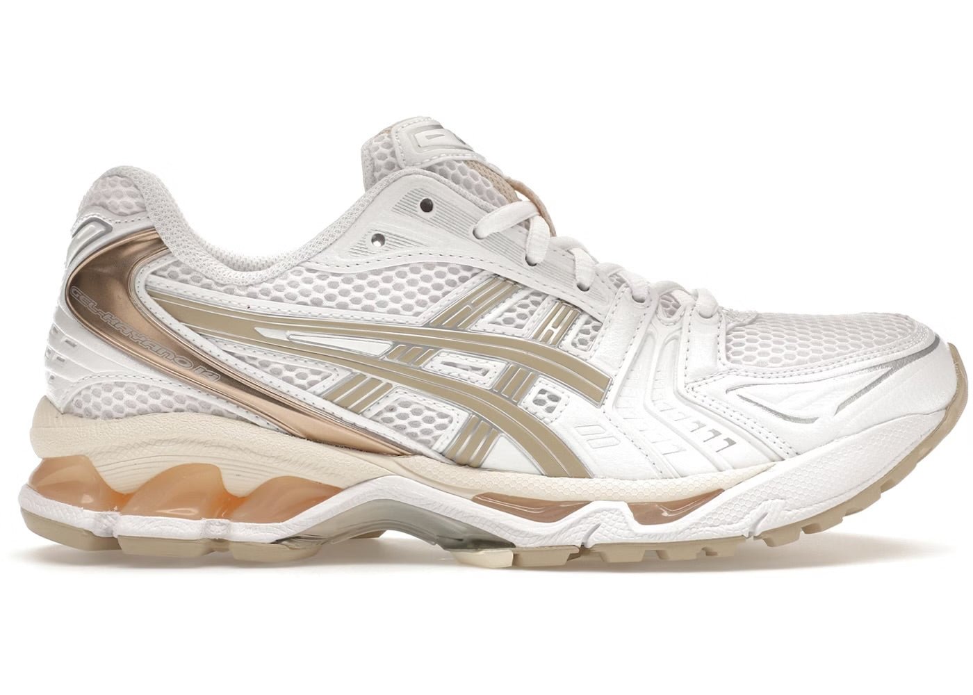 ASICS Gel - Kayano 14 White Simply Taupe (Women's) - Asics