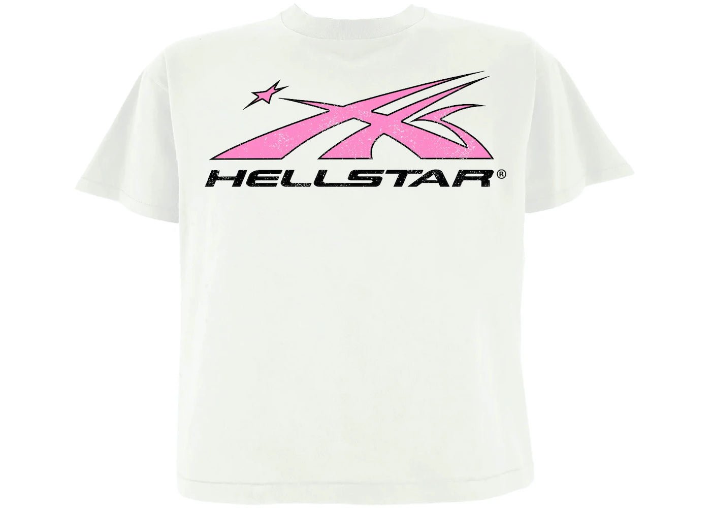 Hellstar Sport Logo T-Shirt White - T-shirt - Hellstar