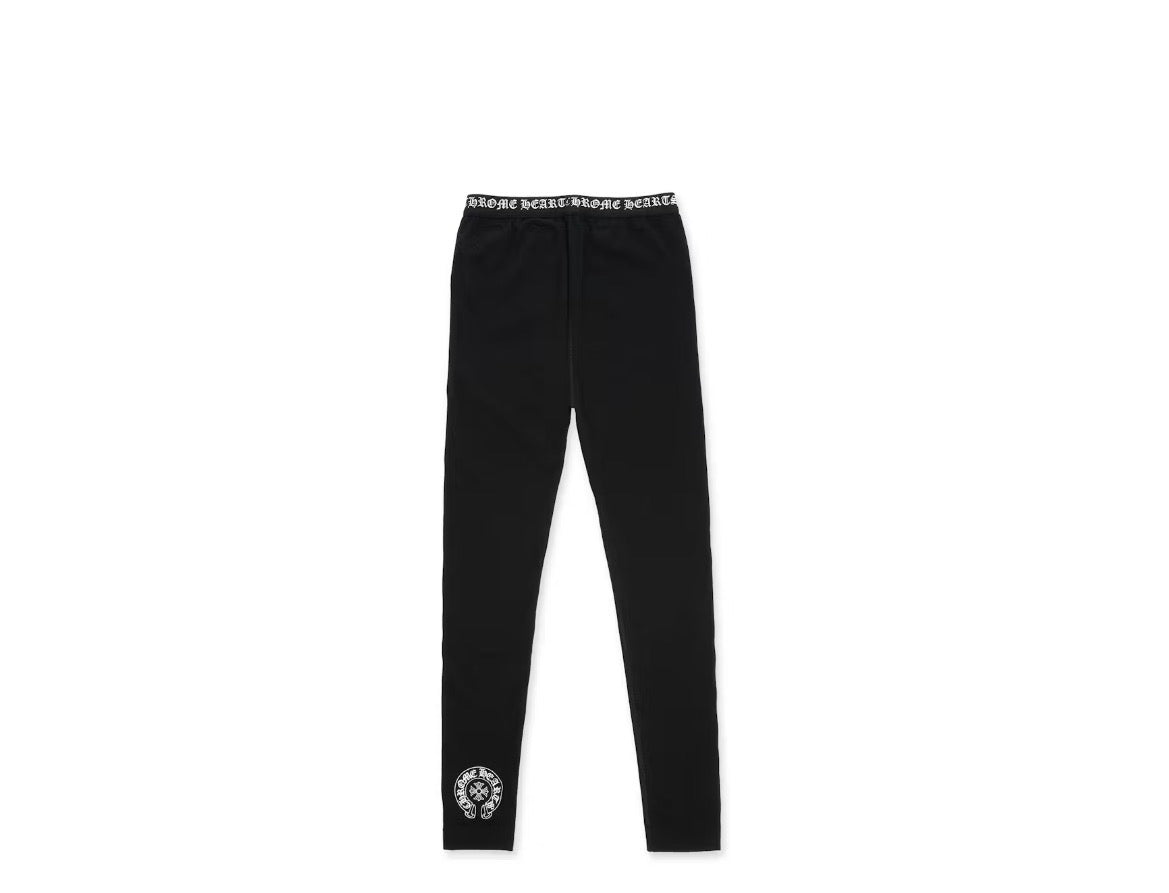 Chrome Hearts Logo Leggings Black