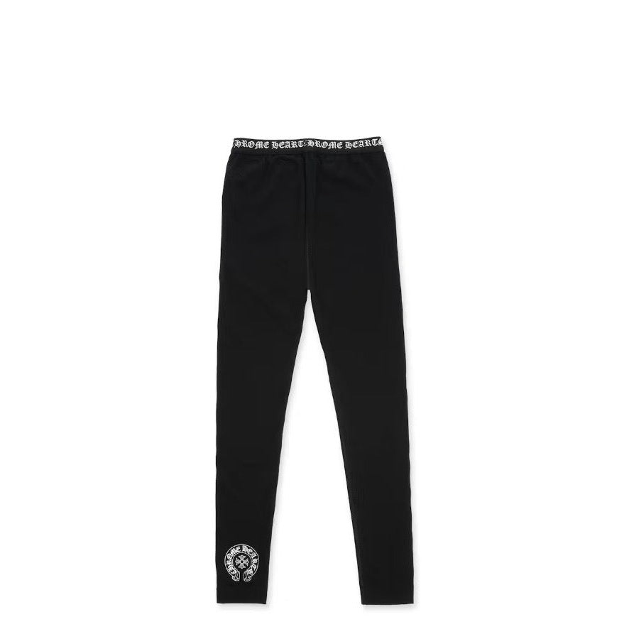 Chrome Hearts Logo Leggings Black