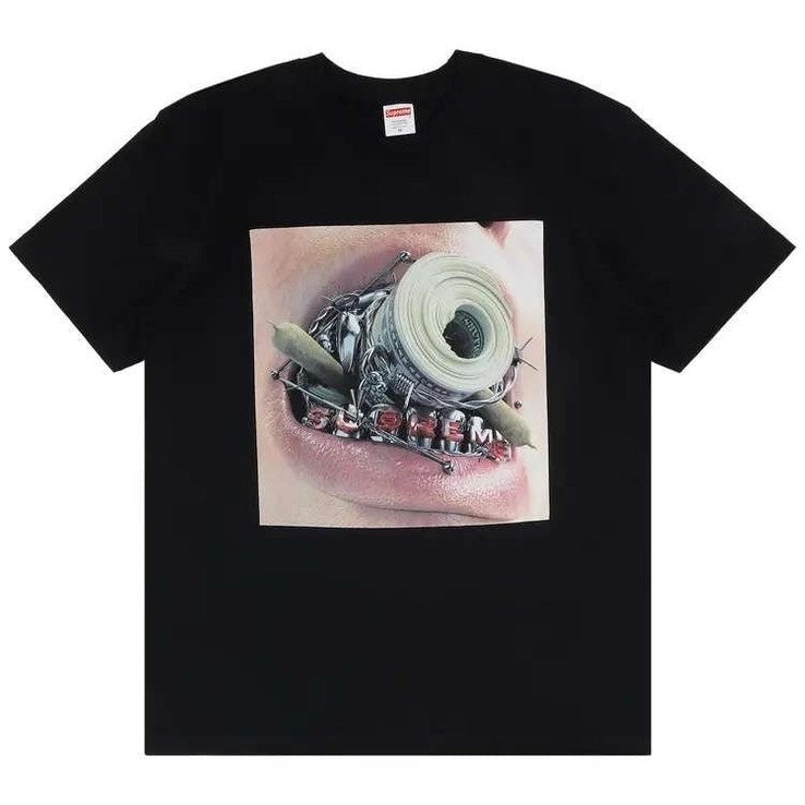 Supreme Braces Tee 'Black' - T-shirt - Supreme
