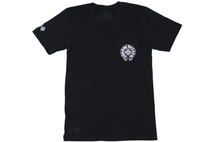 Chrome Hearts Multi Color Horse Shoe T-shirt Black