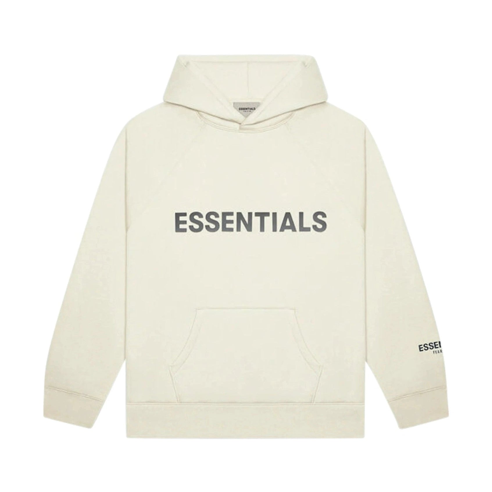 Fear of God Essentials Pullover Hoodie Applique Logo Buttercream - Hoodie - Fear of God Essentials