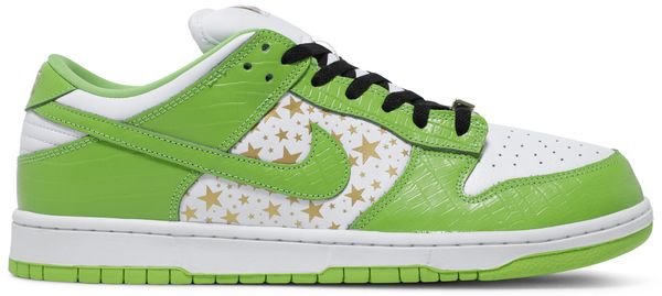 Nike SB Dunk Low Supreme Stars Mean Green (2021)