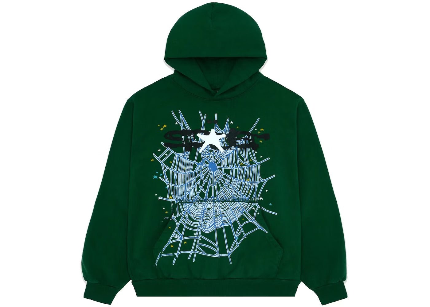 Sp5der Web Hoodie Hunter Green - Hoodie - Sp5der