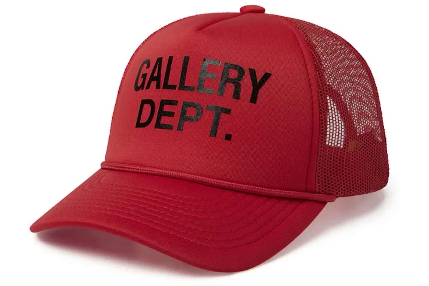 Gallery Dept. GD Logo Trucker Cap Red - Hat - Gallery Dept.