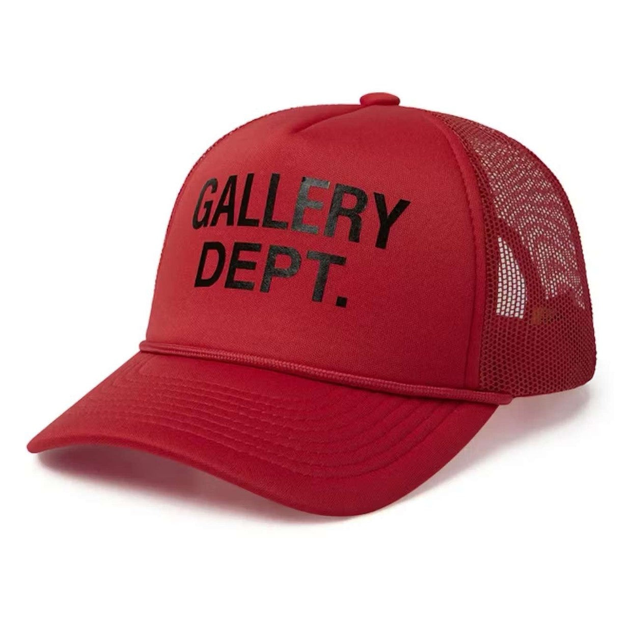 Gallery Dept. GD Logo Trucker Cap Red - Hat - Gallery Dept.
