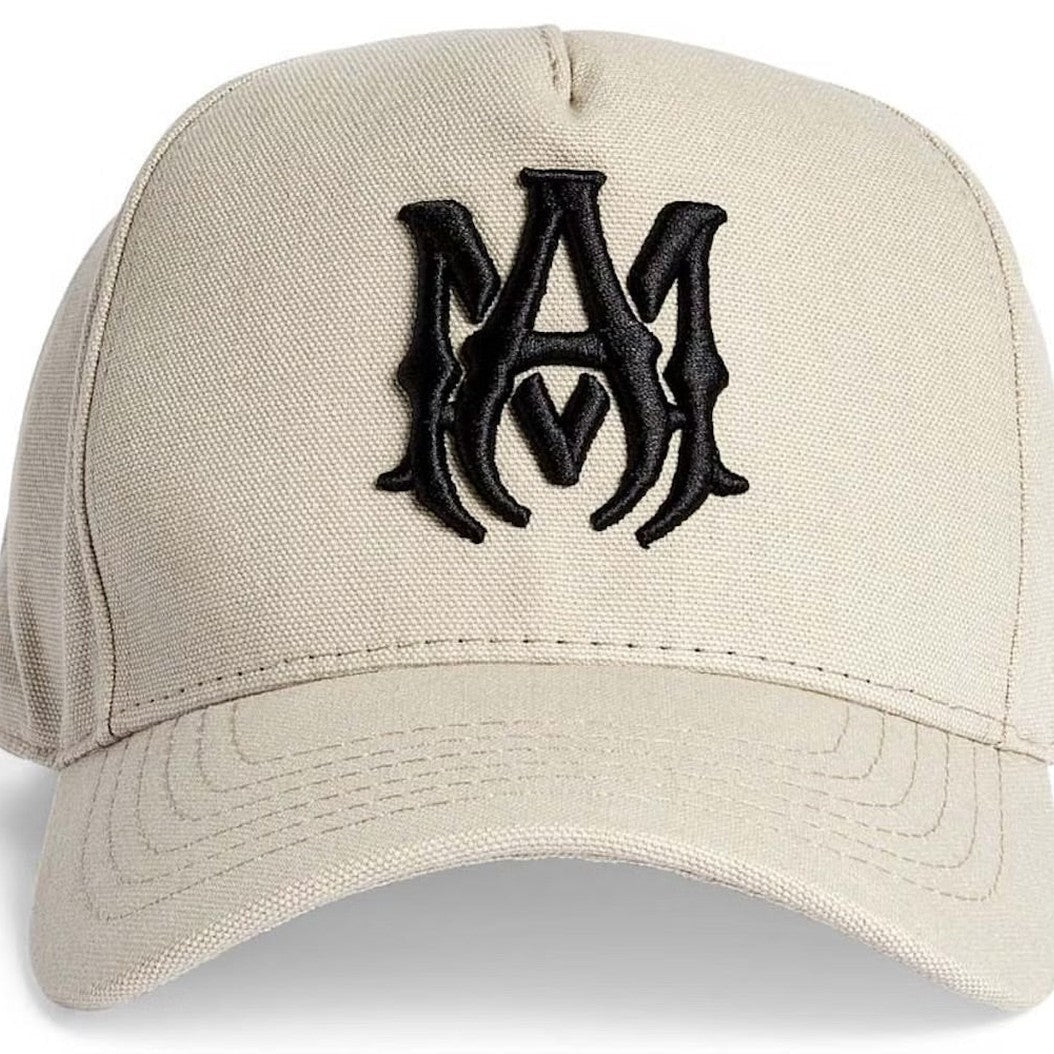 AMIRI MA Canvas Cap Alabaster - Hat - Amiri