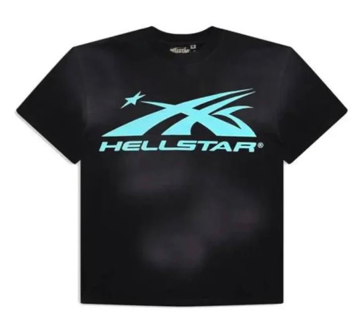 Hellstar Sports Core Logo Gel T-shirt Aqua - T-shirt - Hellstar