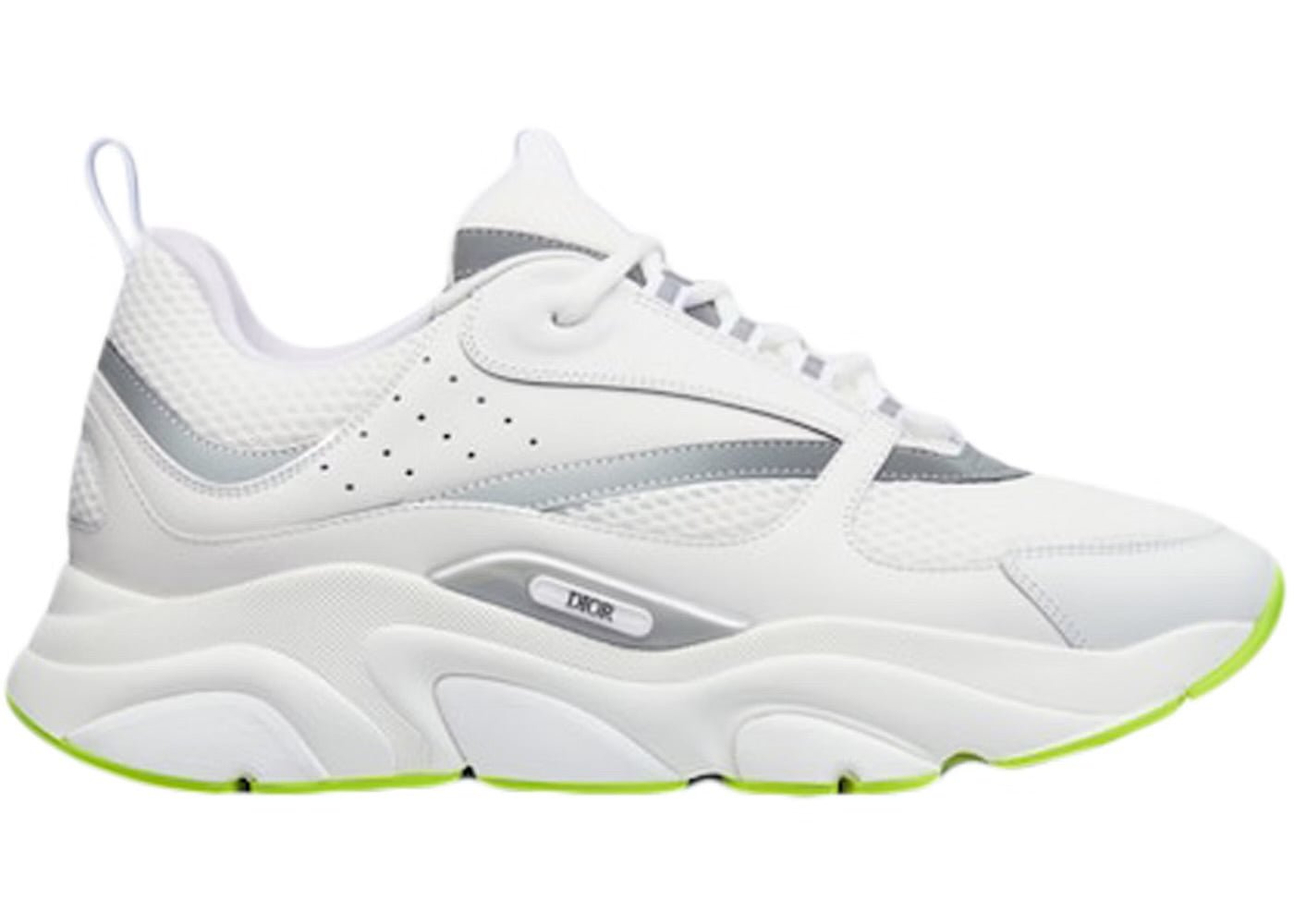 Dior B22 White Silver Fluo Green - Dior