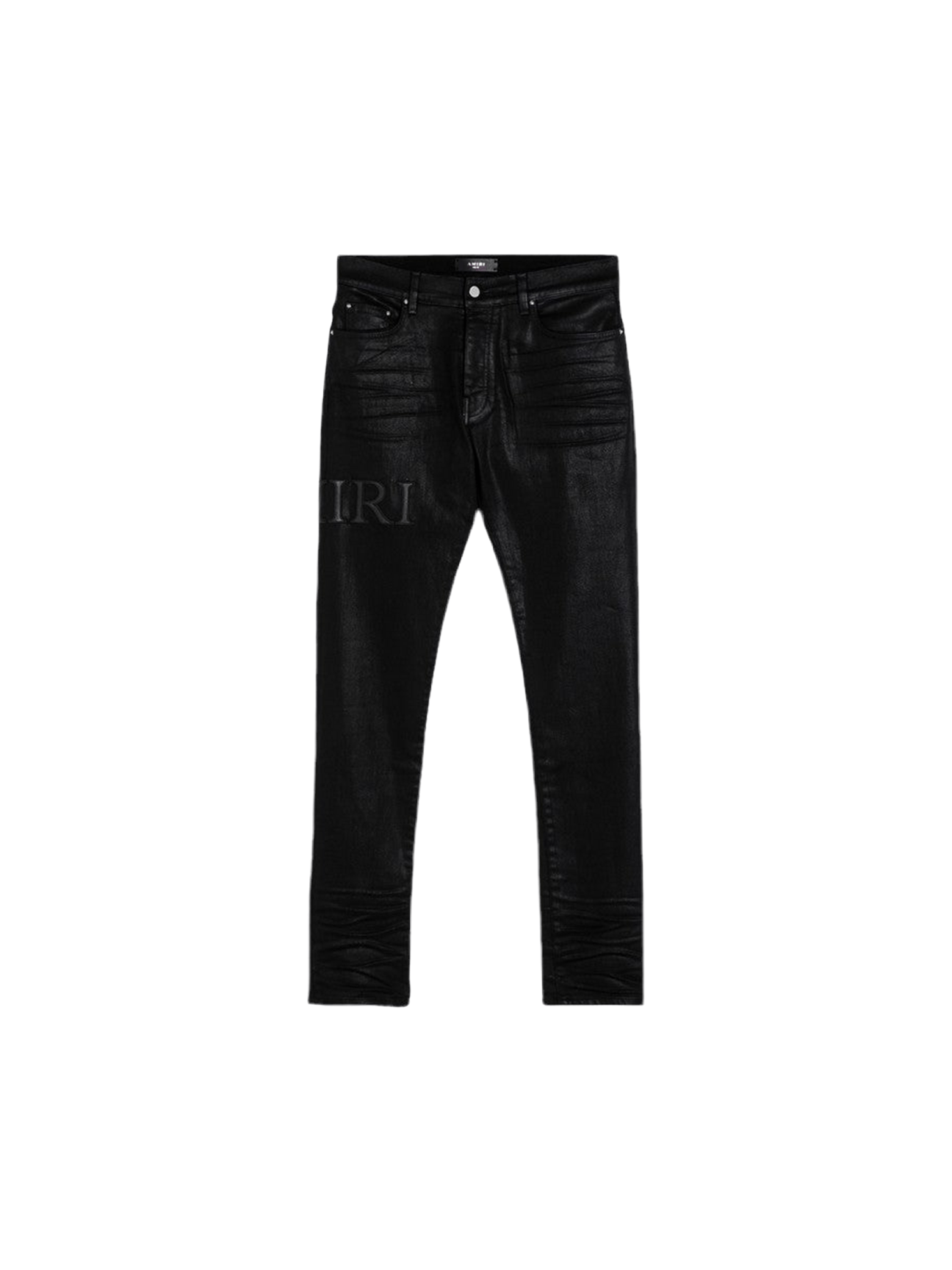 Amiri Serif Logo Jeans 'Black'