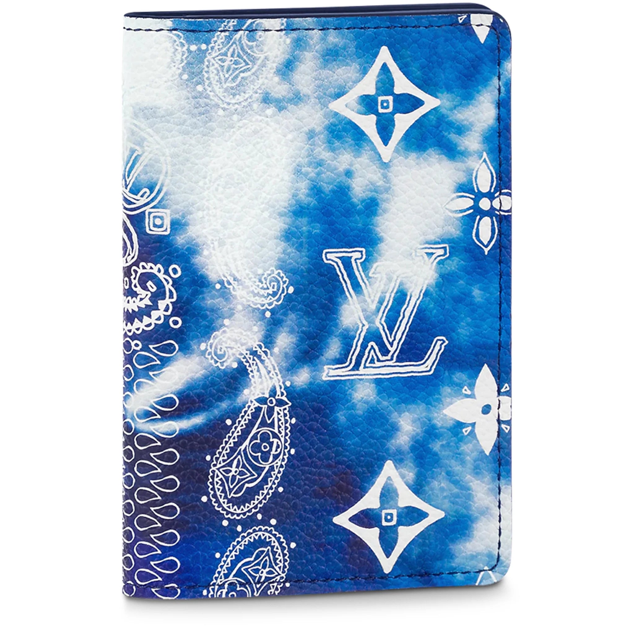 Louis Vuitton Pocket Organiser Monogram Bandana Bleached Blue
